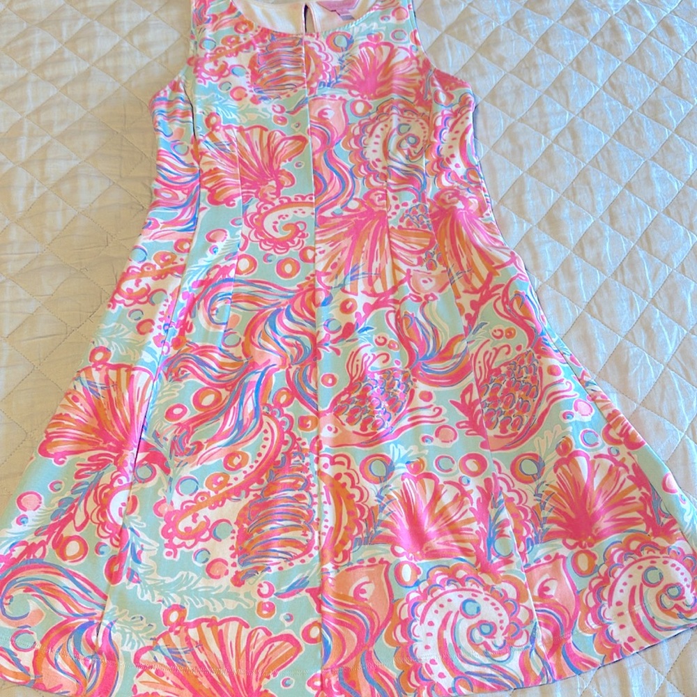 Terry cloth lined A-line Lilly dress
